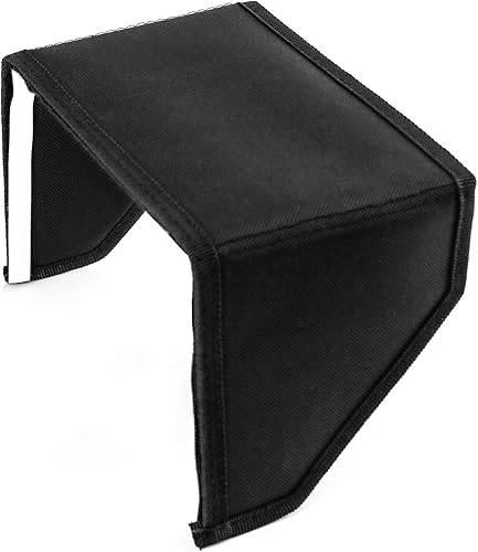 Miniatura 7 de QWORK Parasol con capucha para monitor de video LCD, parasol de cobertura integral de 7 pulgadas