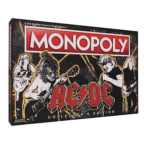 MONOPOLY AC/DC Juego de mesa edición coleccionista miniatura 1