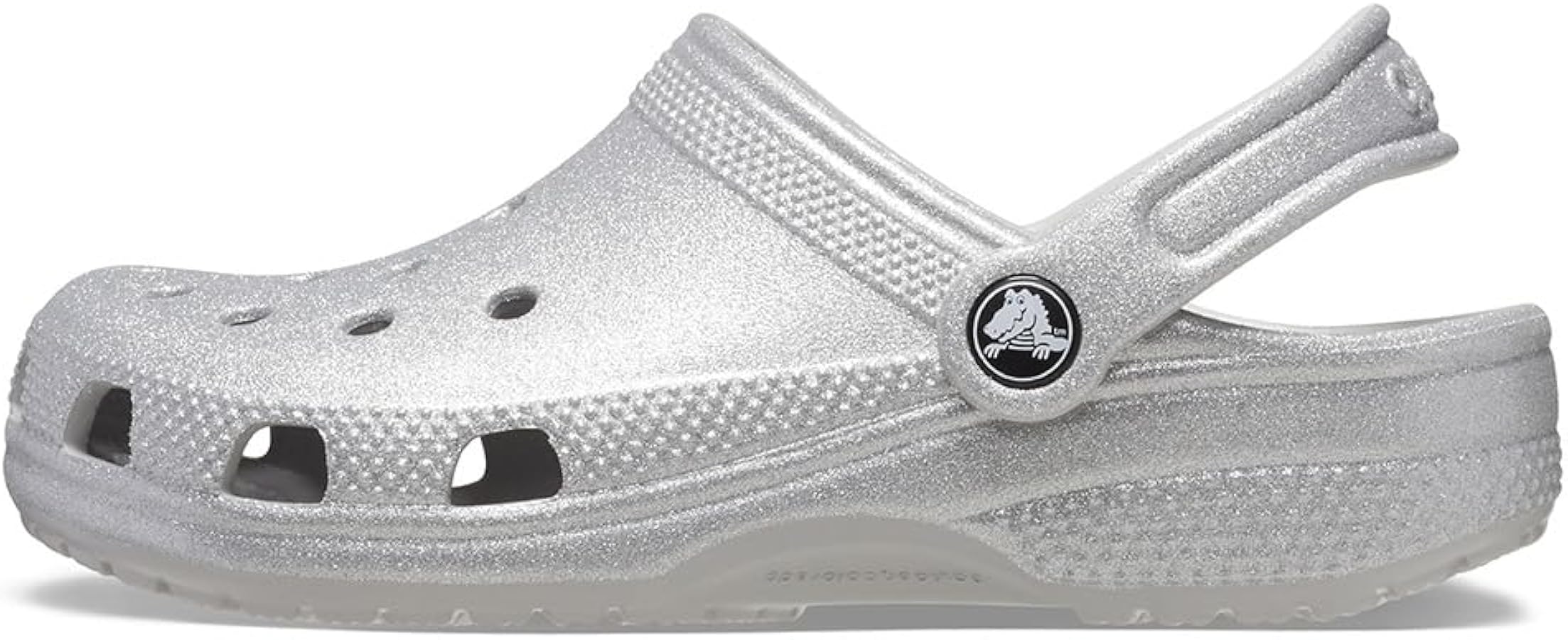@へ～  Amazon.co.jp: [Crocs] モダン 206992-0IC シルバーグリッター