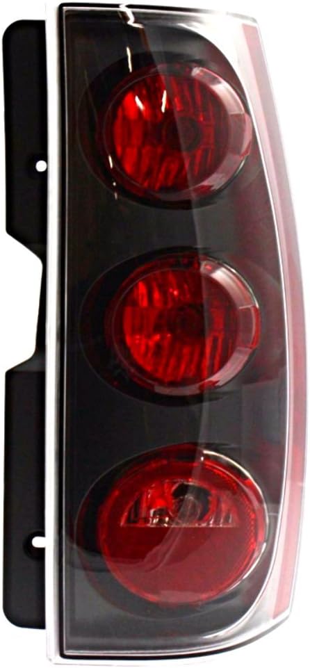 Fits for 07-14 GMC Yukon Denali / 07-14 GMC Yukon Right Passenger Tail Lamp Assembly w/Black Bezel