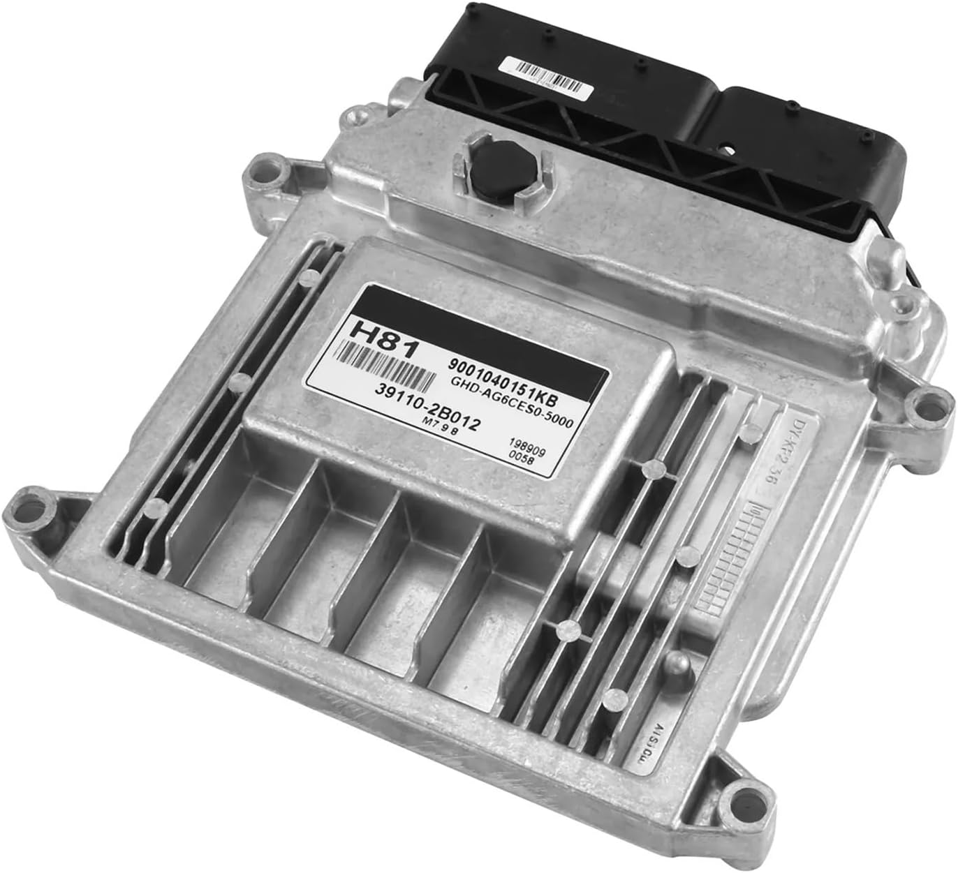 391102B012 Car Engine Computer Board ECU Electronic Control Unit M7.9.8 H81，Compatible for Hyundai Accessroies 39110-2B012