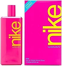 NIKE - Pink 200 ml, Colonia Mujer, Perfume Formato Spray, Eau de Toilette Natural y Femenina, Aroma Floral Afrutado, Fragancia Fresca, Seductora y de Larga Duración