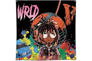 Juice Wrld Tapestry Flag Wall Hanging Living Room Bedroom Decor