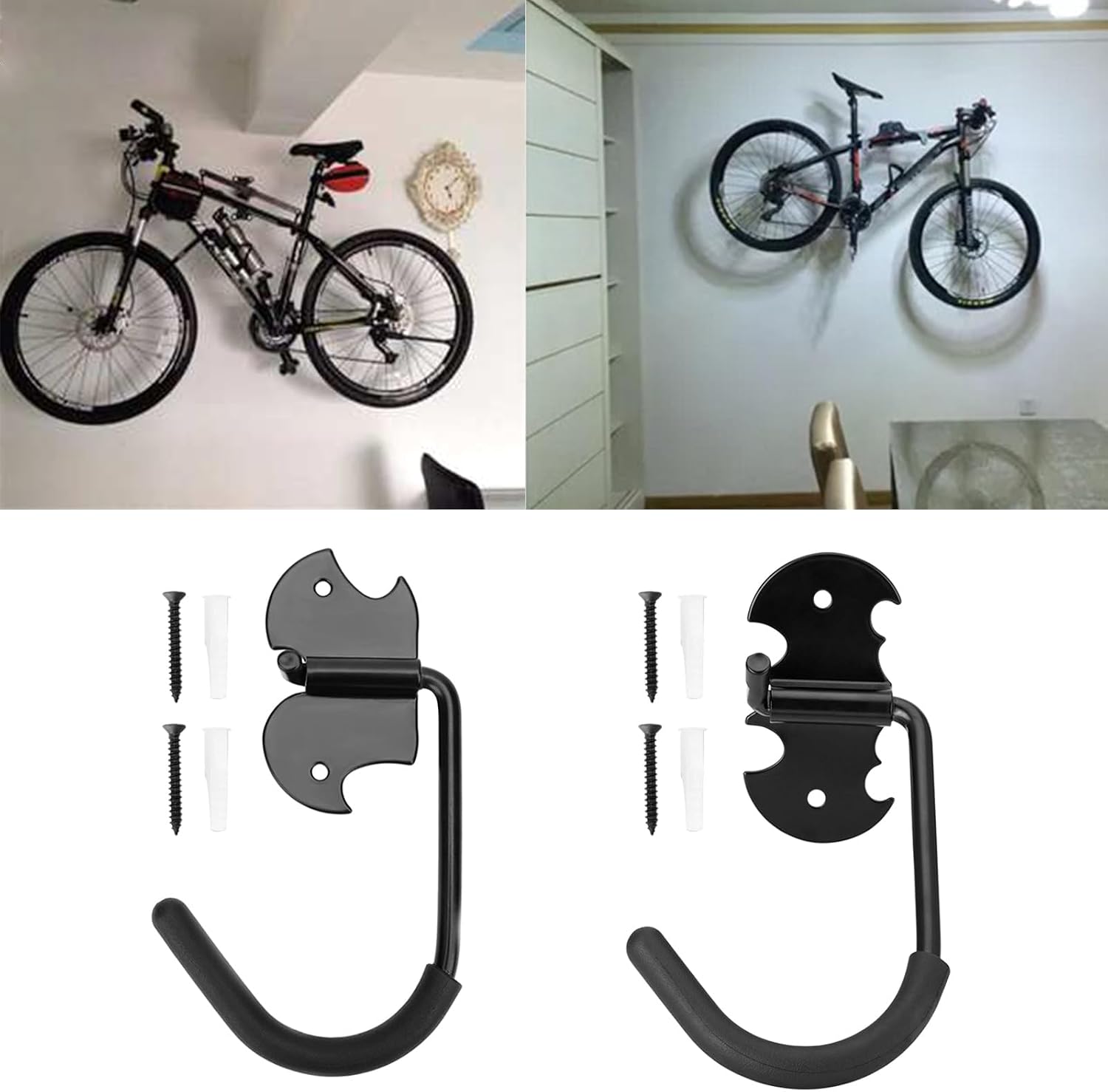 Bike Stands Wall Mount Bicycles Stand Holder Mountain Rack Hanger Hook Storage Mounted Mountain Hanger Hook Storage Mounted