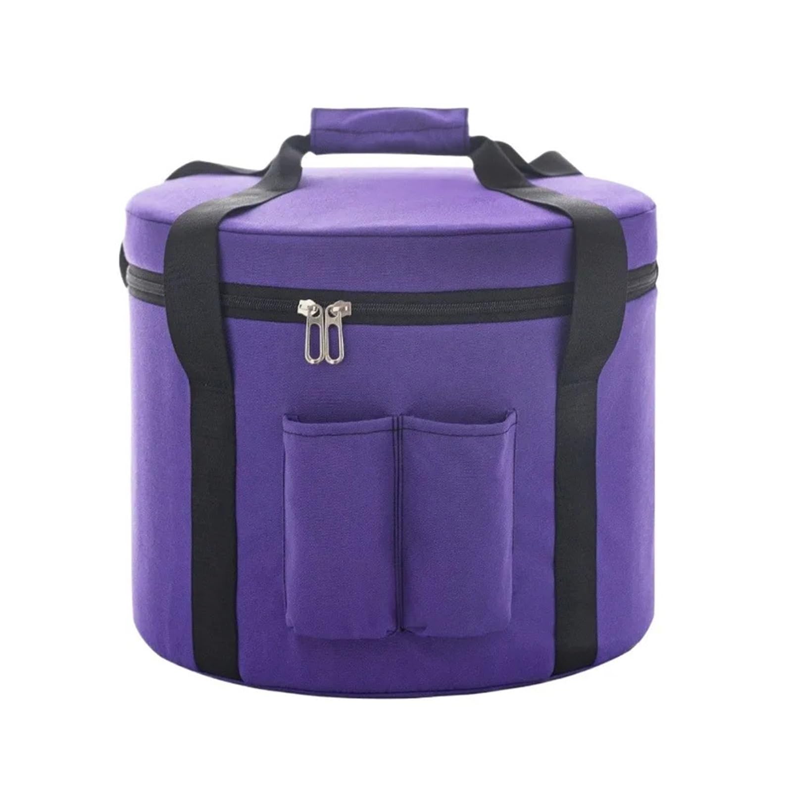 Bolsa para Cuenco Tibetano Estuche for bolsa de cuenco cristal, Cuencos Cantores, bolsas transporte, protección interior, portador viaje portátil, accesorio regalo(8 Inches Purple)