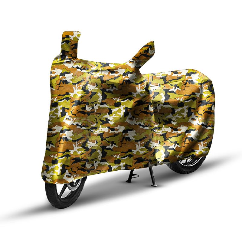 RiderRange Army Camo Printed Bike Body Cover for Yamaha R15 V4 / V3, MT-15, KTM Duke 200/390, Bajaj Pulsar NS200, TVS Raider 125-image-33