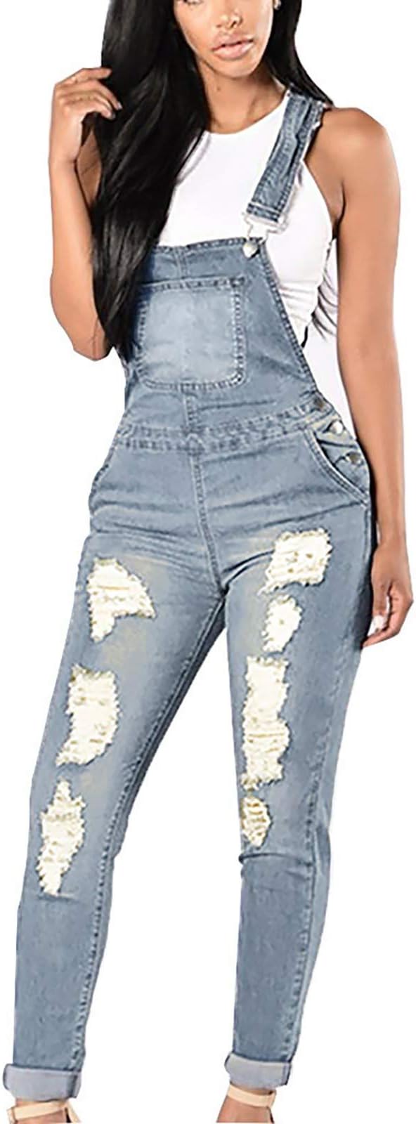 Women Casual Deni Autumn Elastic Plus Size Loose Drawstring Plus Size Cropped Jeans