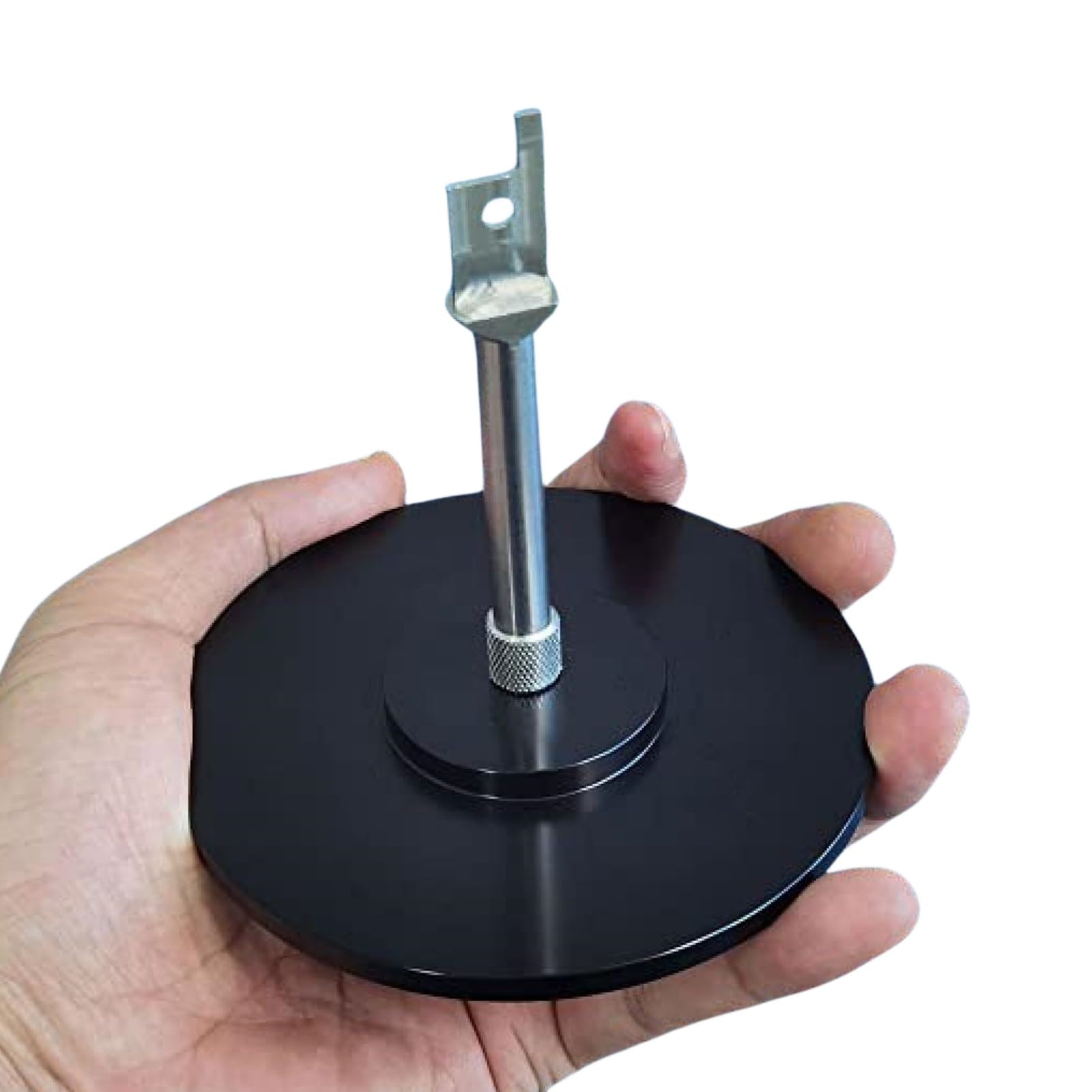 Adaptateur pour scies à faire soi-même - Connecteur UVC pour scies alternatives - Outils adaptateurs M - En aluminium - Surface lisse - 10 cm - Noir