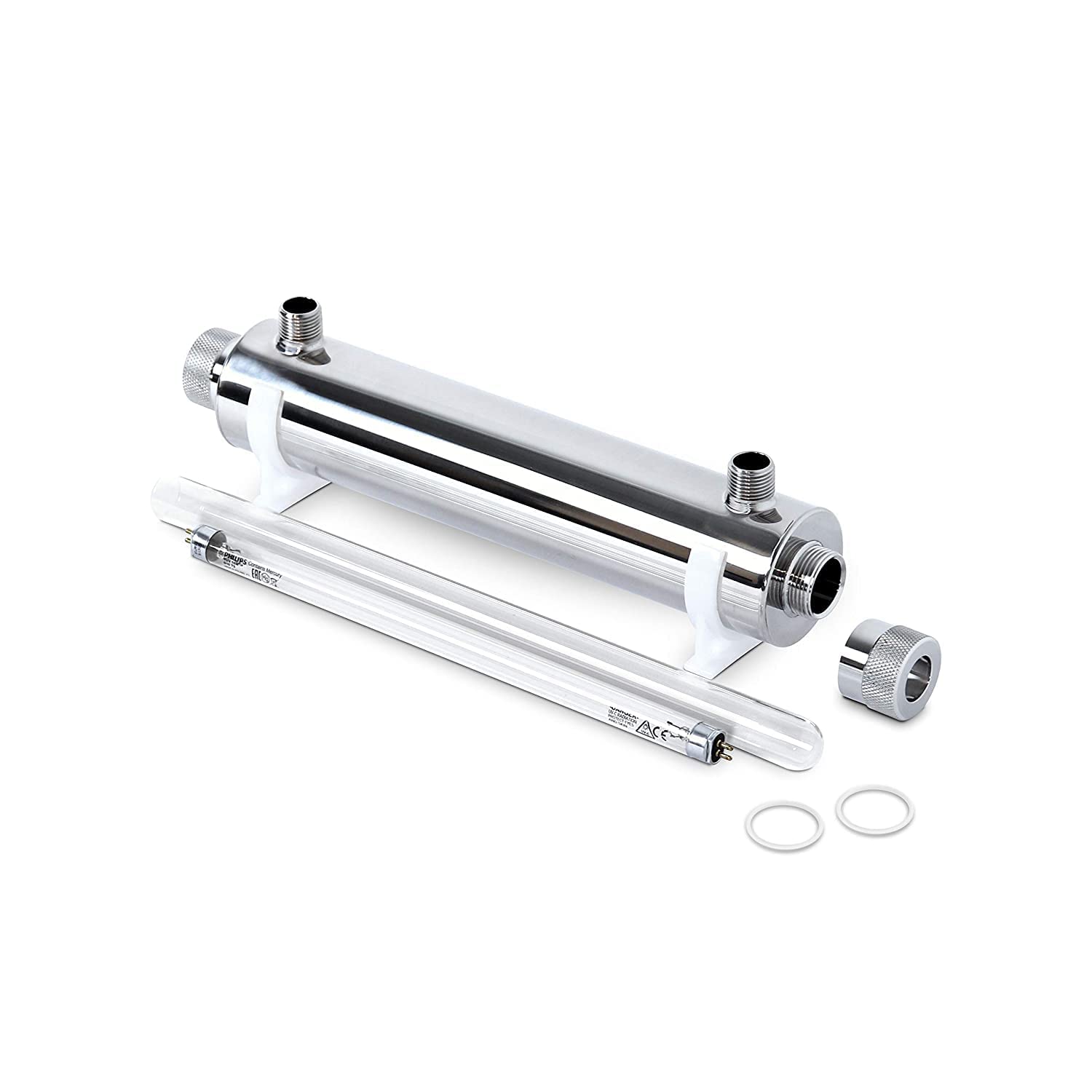 Swan Sterilizzatore UV Lampada 16 Watt 6 Lt/Min per impianti filtrazione, osmosi inversa e Acquario