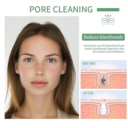 Heartleaf Pore Control Cleansing Oil, Cleansing Oil for Face, Gentle Not Stimulate Make-Up Remover, Water Oil Balance, Acnes Removal, Gentle Cleansing oil for Face, 100ml/3.38fl.oz