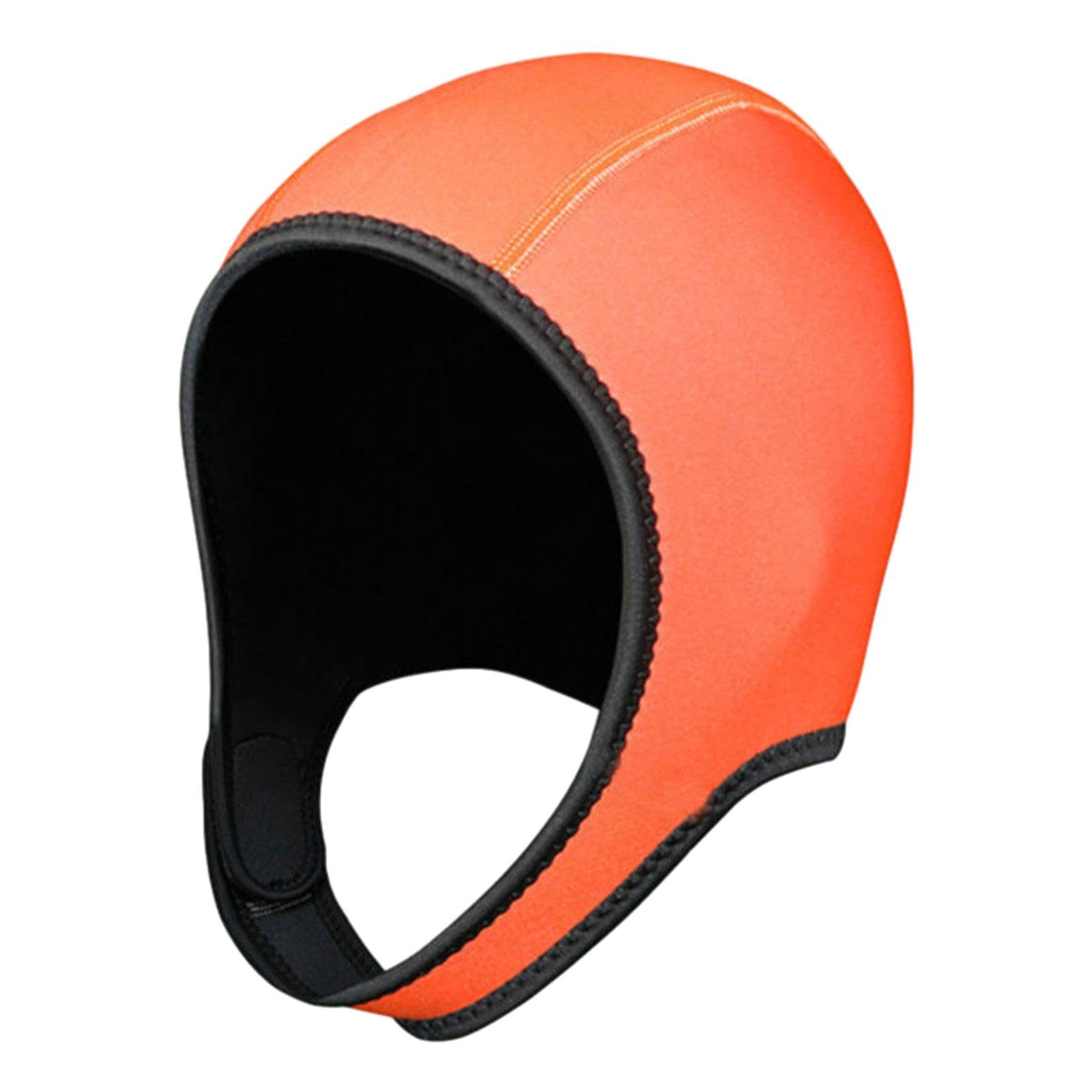 Gorro de neopreno para buceo, para adultos, para canoa, kayak, vela, azul oscuro, azul marino, 3 mm