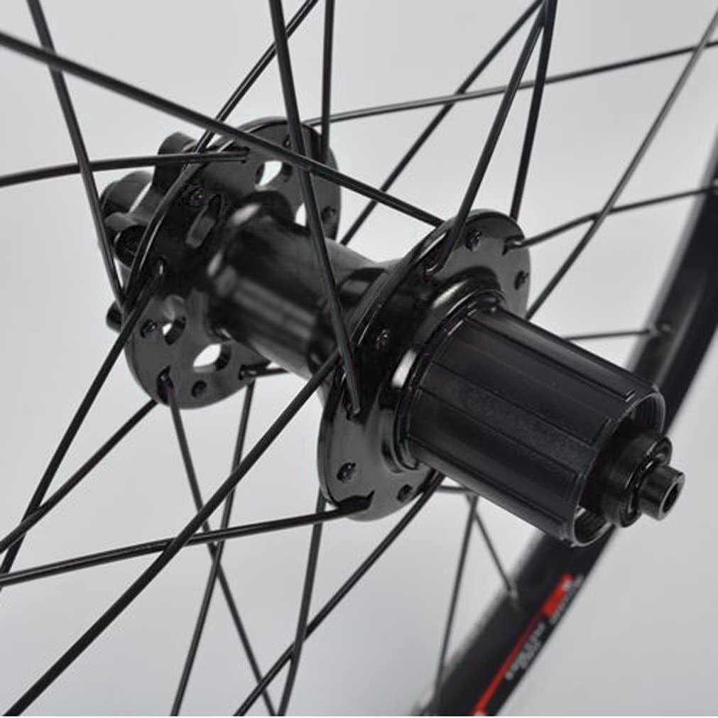 ELzEy Ruedas de Ciclismo Juego de Ruedas de Bicicleta de montaña Llanta de 20 Pulgadas 451 mm Juego de Ruedas de liberación rápida V/Bike 100/135 mm