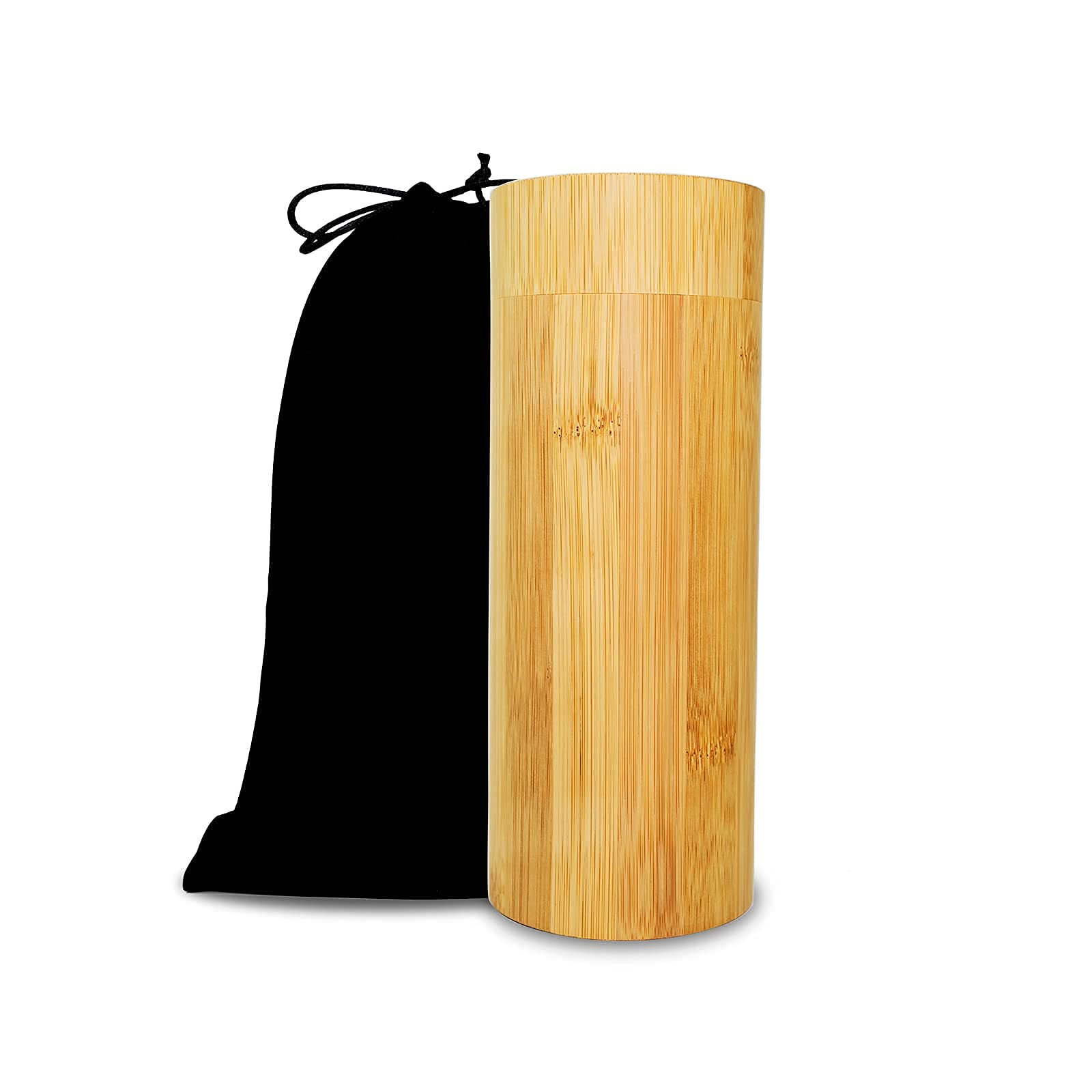 70lbs Medium Bamboo Scattering Urn Tube for Human Ashes, 9’’X3.6’’ ECO & Biodegradable Friendly Small Bamboo Spreading Cremation Tube Urn for Adult Male Female Pet Dog Cat Ashes — image 1