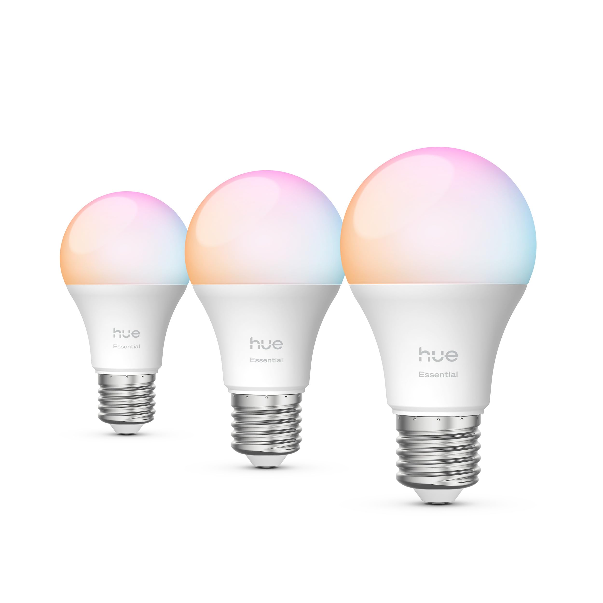 Philips Hue Essential E27 A60 żarówki 8 W, 3 szt