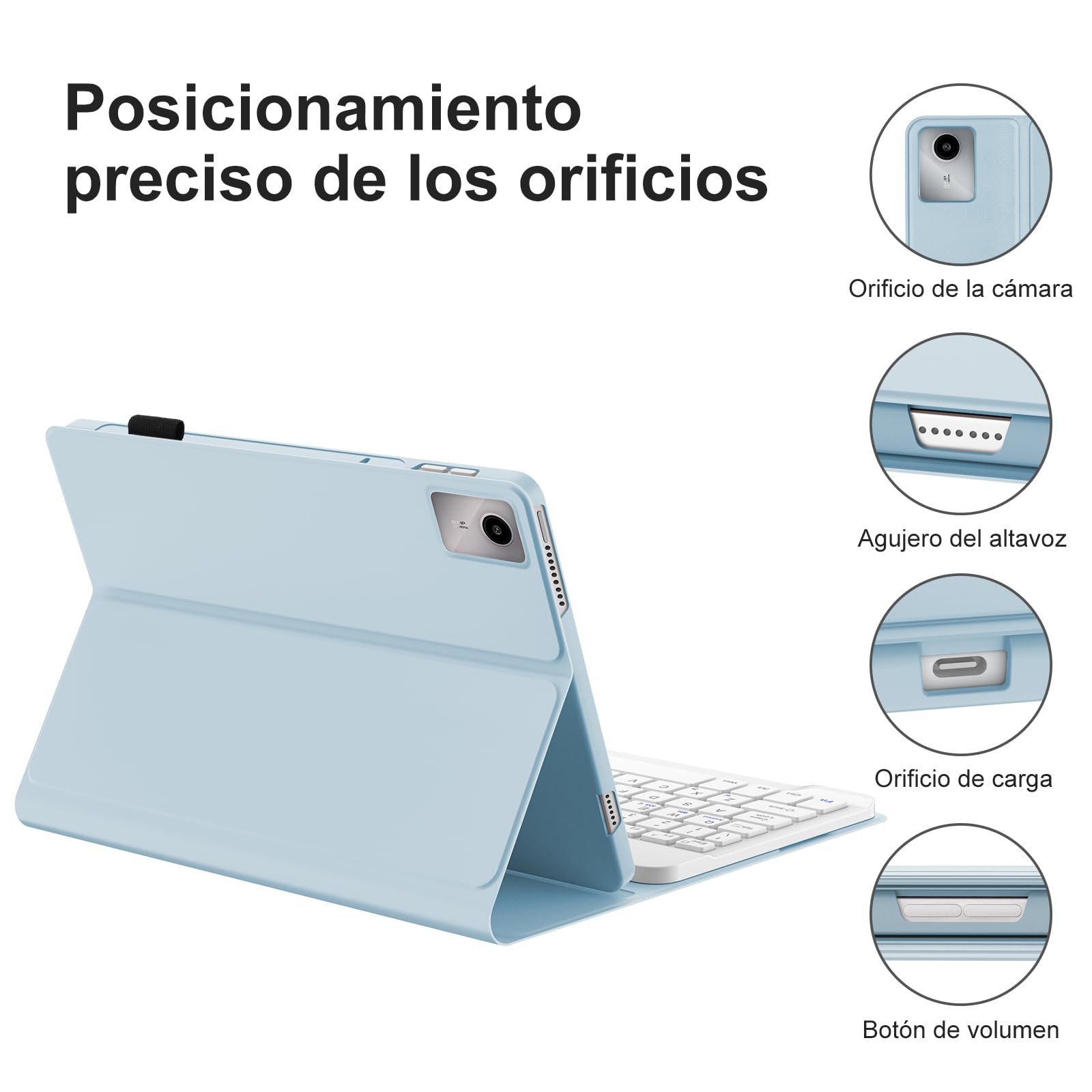 Cover con Tastiera Italiana per Tab M11 11", ZZ107