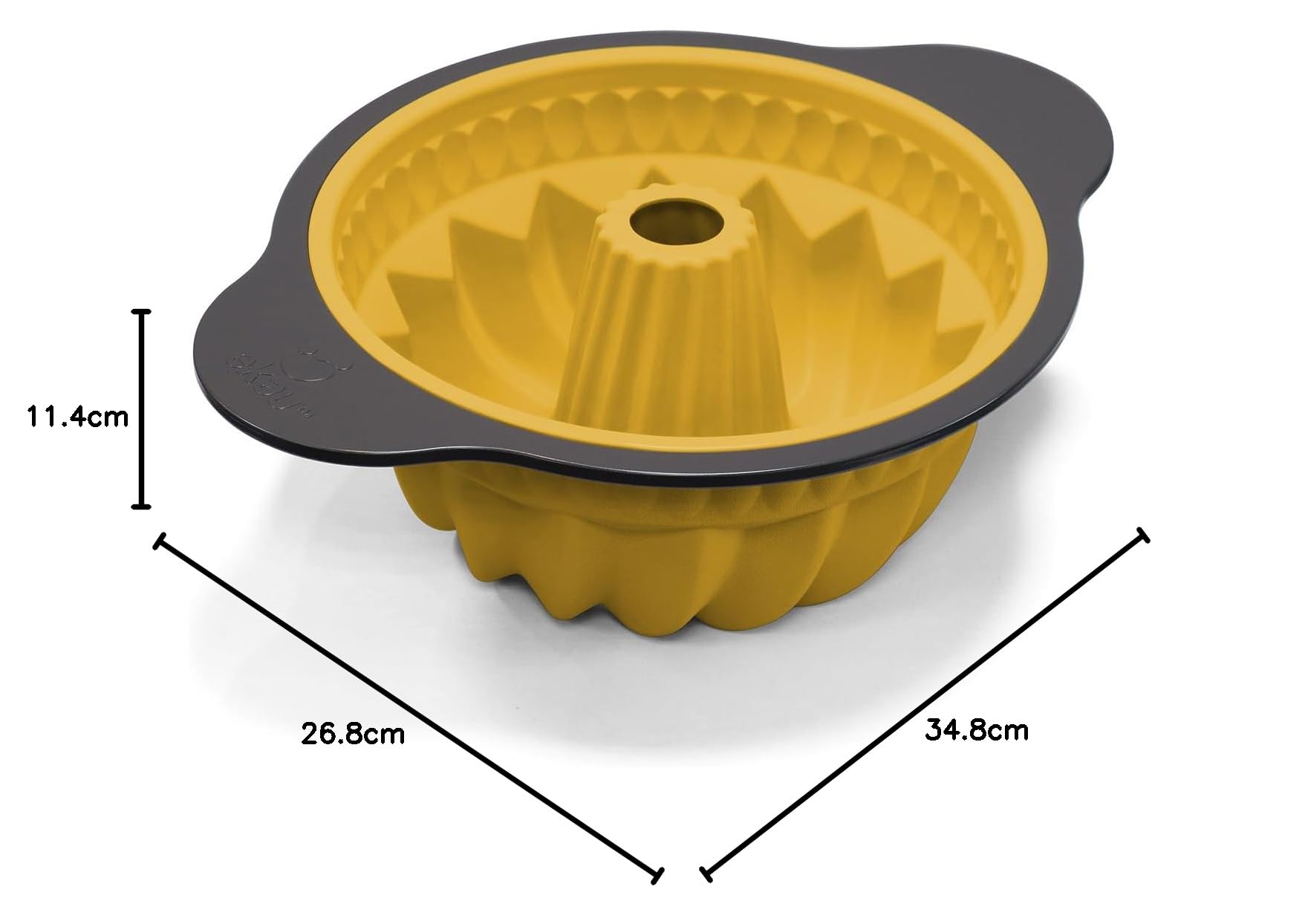 Smart Flex Moule à gâteau à motifs Jaune souci