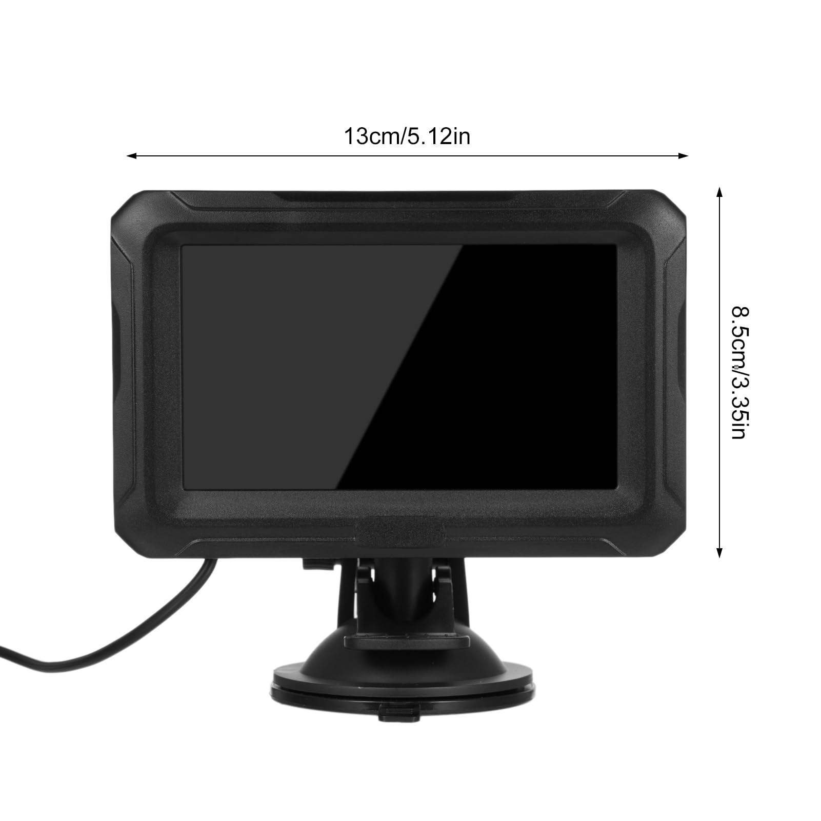 Cámara para Coche de Bebé HD 1080P, Espejo de Coche para Bebé HD de 4,3"con Cámara, Monitor de Enchufe USB con Visión Nocturna y Rotación de 360, Monitor Frontal para, Niños, Mascotas