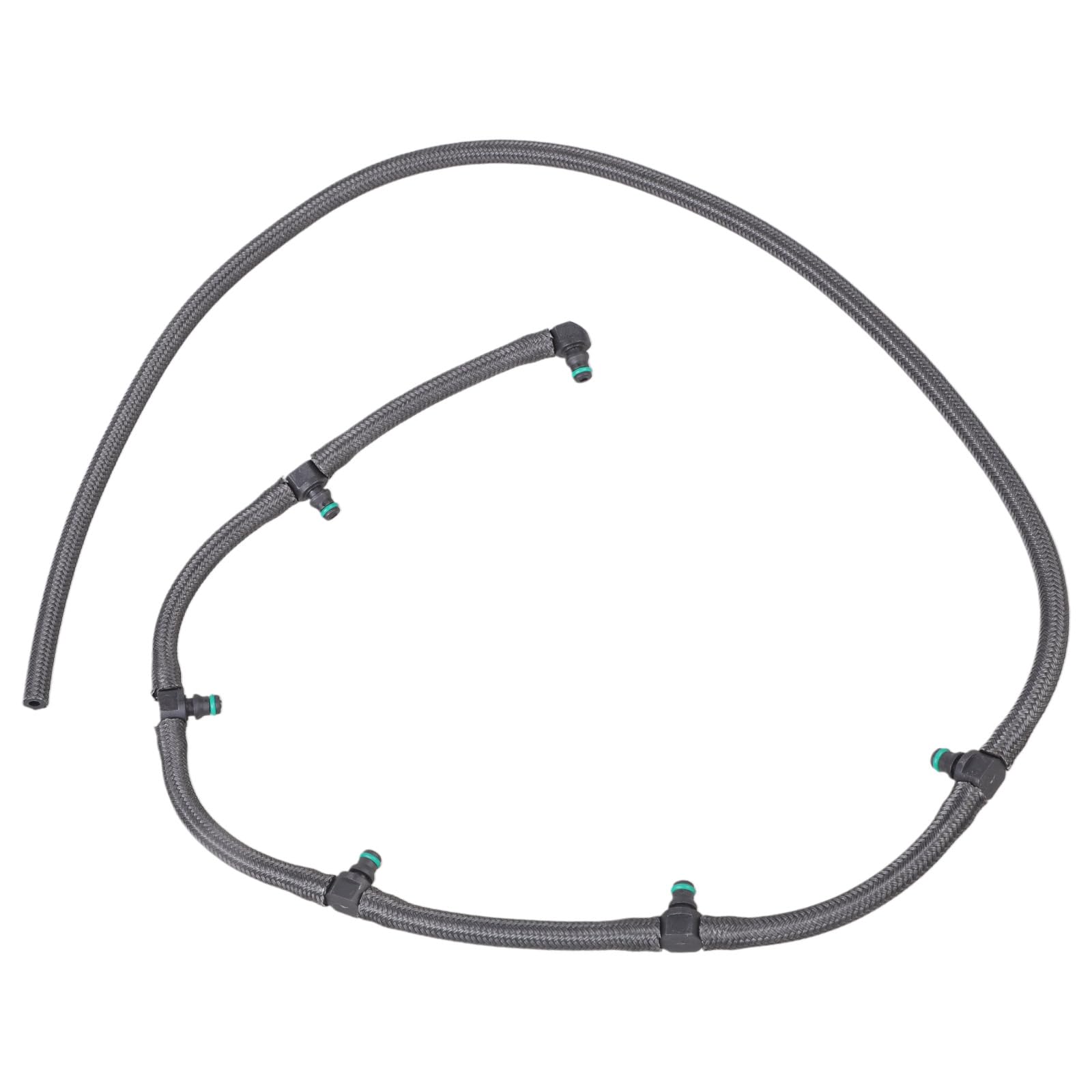 Tsophreniq Fuels Systems Return Hose Injections Leak Pipe for E39 E38 E53 E61 E65 E66 E67 330D 530D 730D Ensures Smooth Flows Return Line