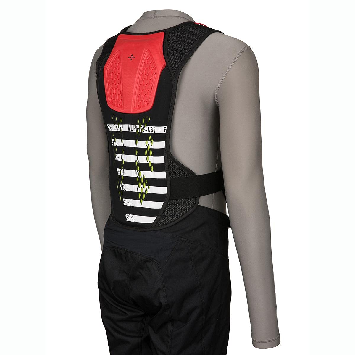 Alpinestars Brustpanzer Sequence Schwarz/Weiß/Rot