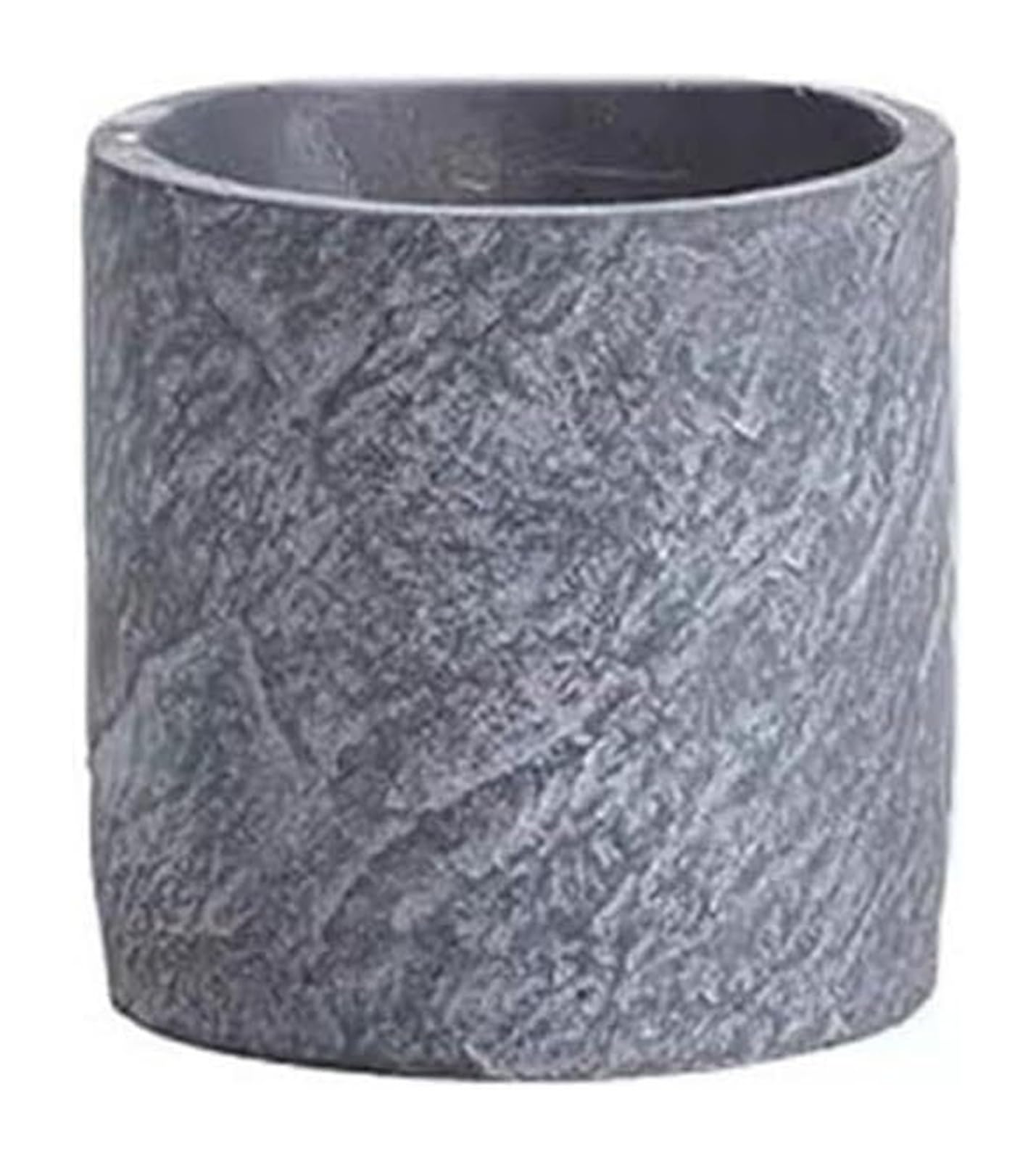 Pot de fleur avec stries Pierre Yofab S pour deco de chambre
