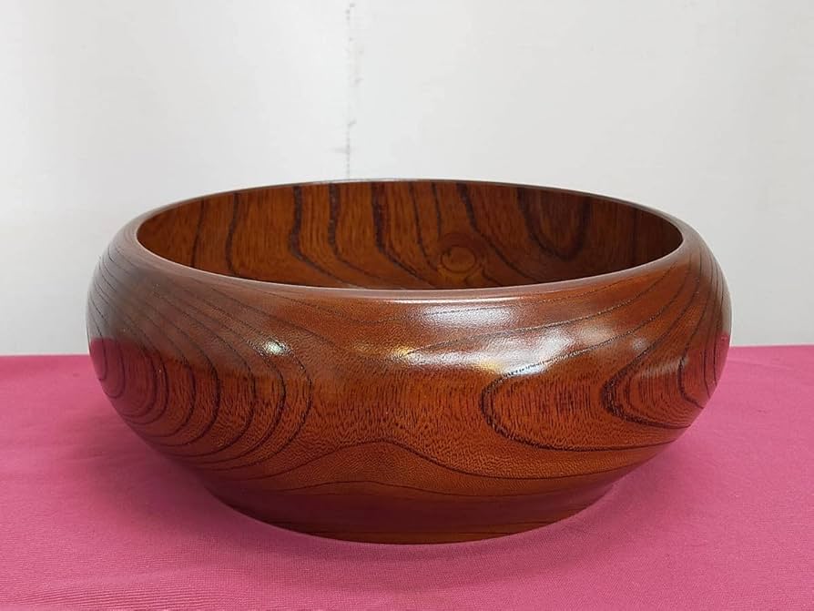 Amazon.co.jp: 小田原漆器 ケヤキ材 欅 天然木 木製食器 菓子器 深鉢