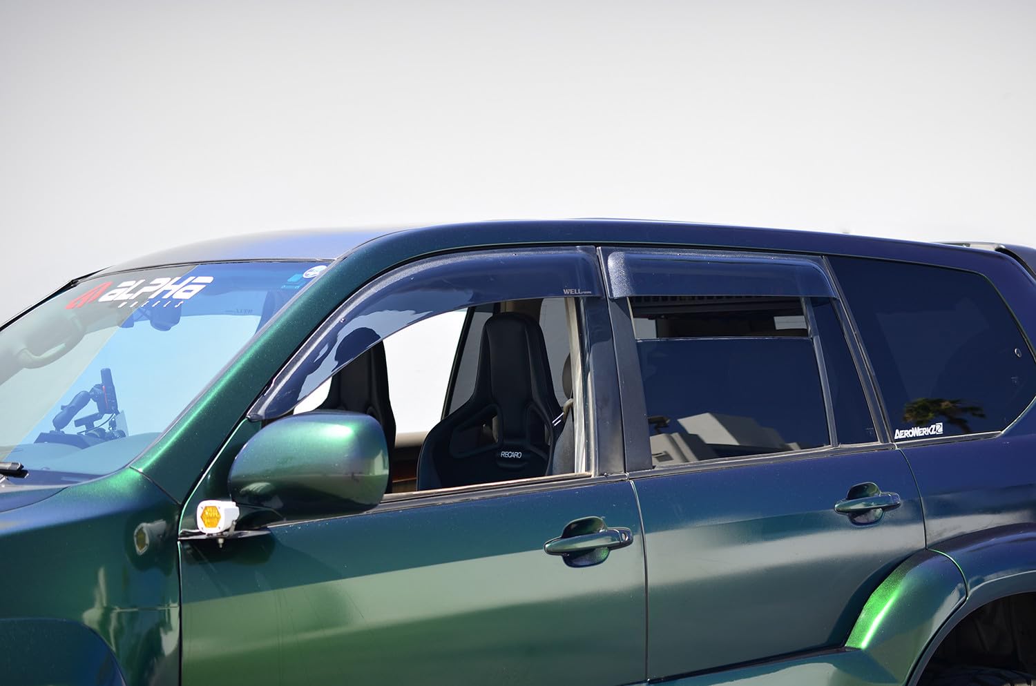 パーツ Window visors Amazon.com: WellVisors Window Visors Compatible with Lexus GX470