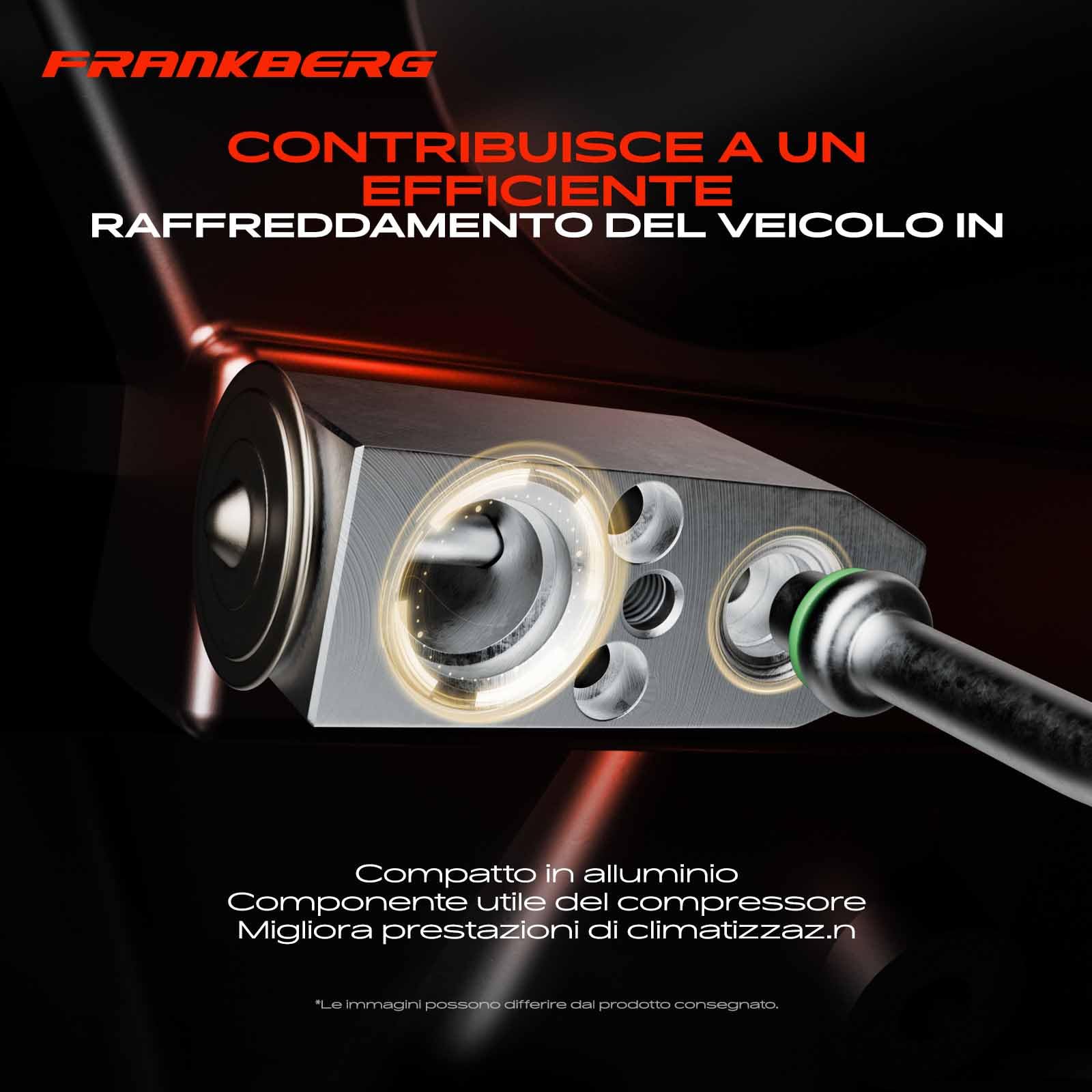 Frankberg Valvola di espansione climatizzatore Compatibile con Encore SUV 1.4 Trax 1.8 AWD Trax 1.4 LPG Trax 1.4 Trax 1.8 Replace# 95018101,1550542