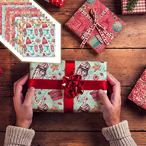 24 Pcs Christmas Scrapbook Paper Pad - 12X12 Scrapbook Paper Pack Xmas Pattern Origami Paper Scrapbooking Cardstock Paper Decorative Paper Journaling Paper For Diy Craft Cardmaking Photo Album #TOP3