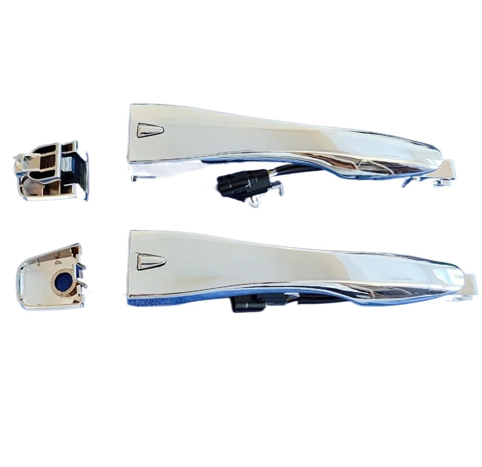 Gaubxct Lh And Rh 2Pcs Exterior Door Handle Hinge Repair Kit Chrome Exterior Door Handle Fit For Nissan Altima Teana Pathfinder 2013-2018 Car Exterior Door Handles(Lh And Rh 2Pcs)