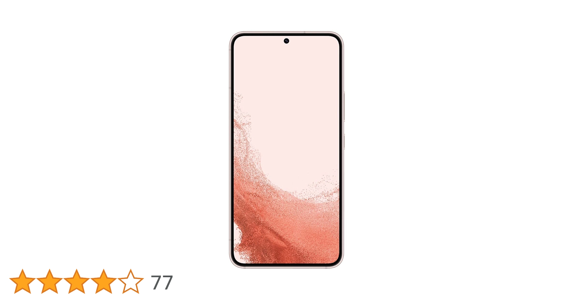 5165スマホ SIMフリー Galaxy S22 SC-51C ピンク超美品