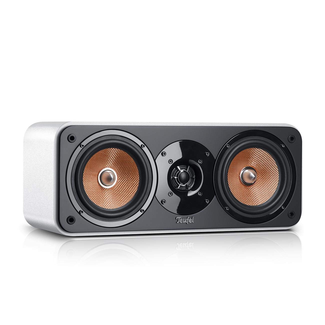 Teufel Ultima 20 Surround Sound System 5.1 - Sistema de Sonido 5.1 para Cine en casa (Sonido Surround y subwoofer, Alta fidelidad) - Blanco