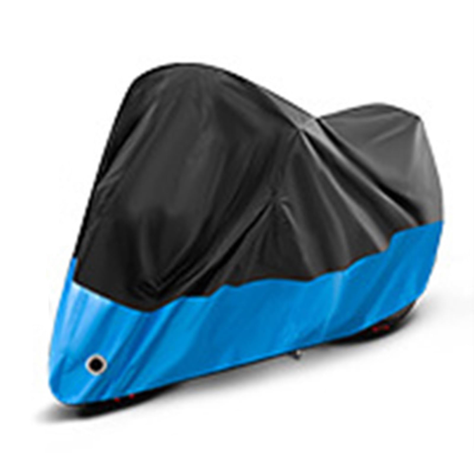 SNXLW Motorcycle Cover for Norton Commando 850 Interstate/Commando 850 Interstate MK 3 Outdoor Motorbike Covers Motorcycle Protective Cover Motorcycle Protective Cover,Black blue-245 * 105 * 125CM
