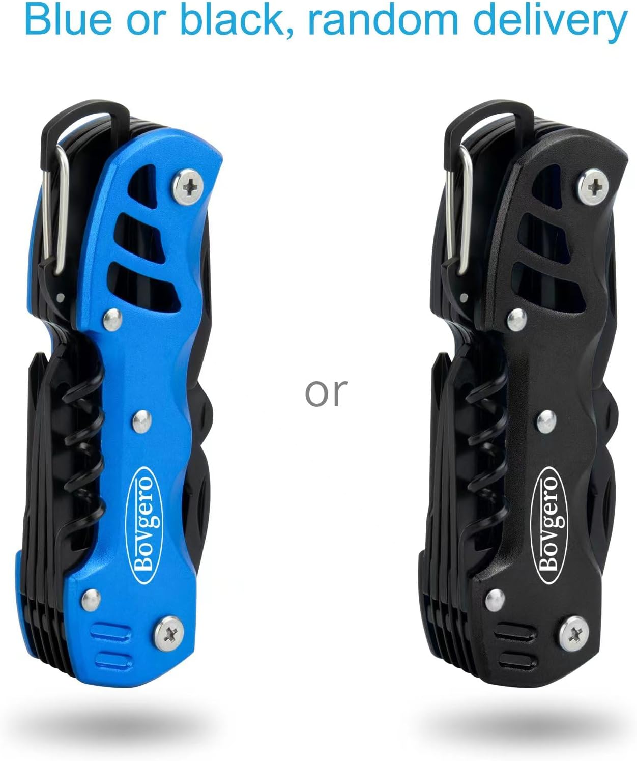 Multitool Knife, 16 in 1 Pocket Knife, Handmade Multi Tool Knife, Gift for Men boyfriend dad him husband, Blue