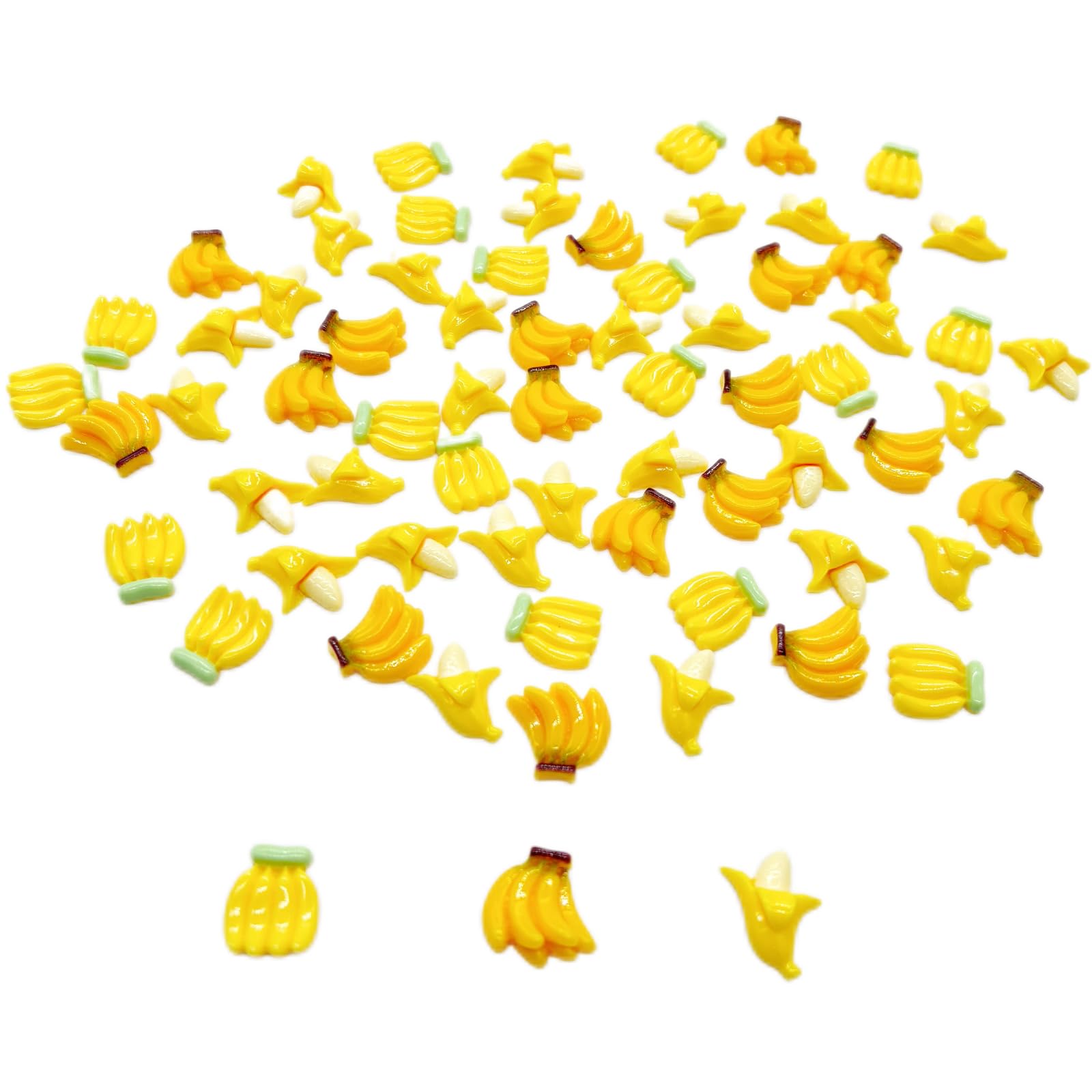 Mini Banane Finte In Plastica Gialla, 30 Pezzi In Scala 1:12, Per Casa Delle Bambole E Diorama Fai Da Te