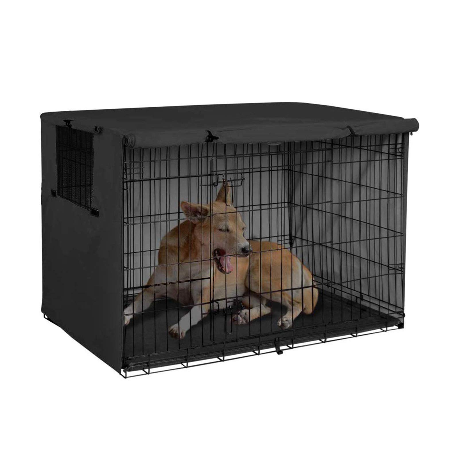 Amazon.co.jp: Daskuchi 犬 ケージカバー ペットサークルカバー 屋内と