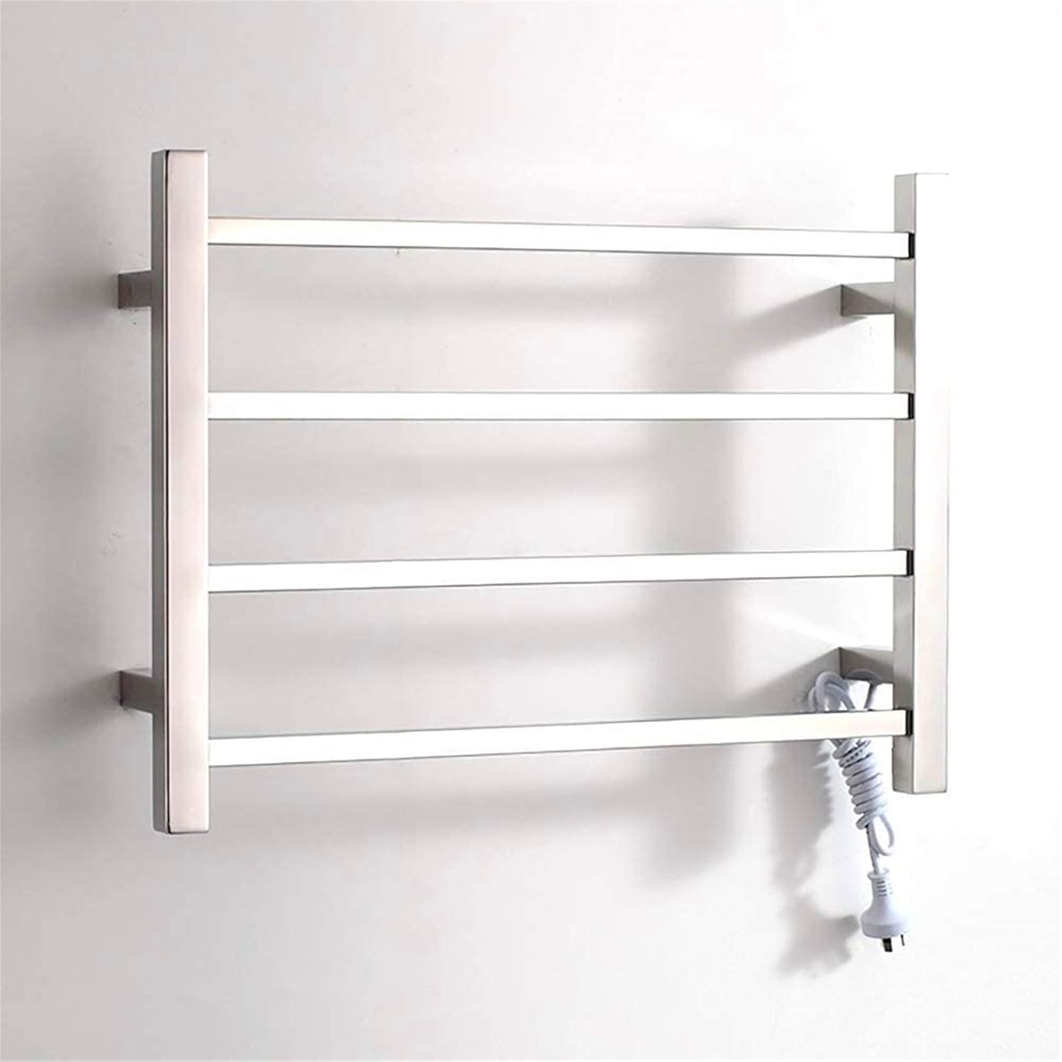 Towel Warmer, Heated Towel Warmer,Stainless Steel Electric Heated Warmer Radiator Wall Mount Towel Rail for Bathroom Kitchen,Bath Towel Dryer, Hardwi
