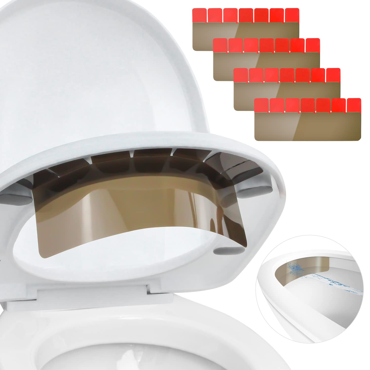 Buy LISINAN Pee Splash Guard for Toilet SeatPotty Training Kids (and