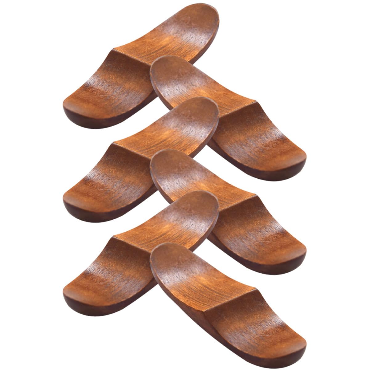 Alipis 30piezas Soporte para Palillos De Madera Descanso De Cuchara y Tenedor Estilo Japonés Accesorio para Mesa De Comedor Decoración De Mesa
