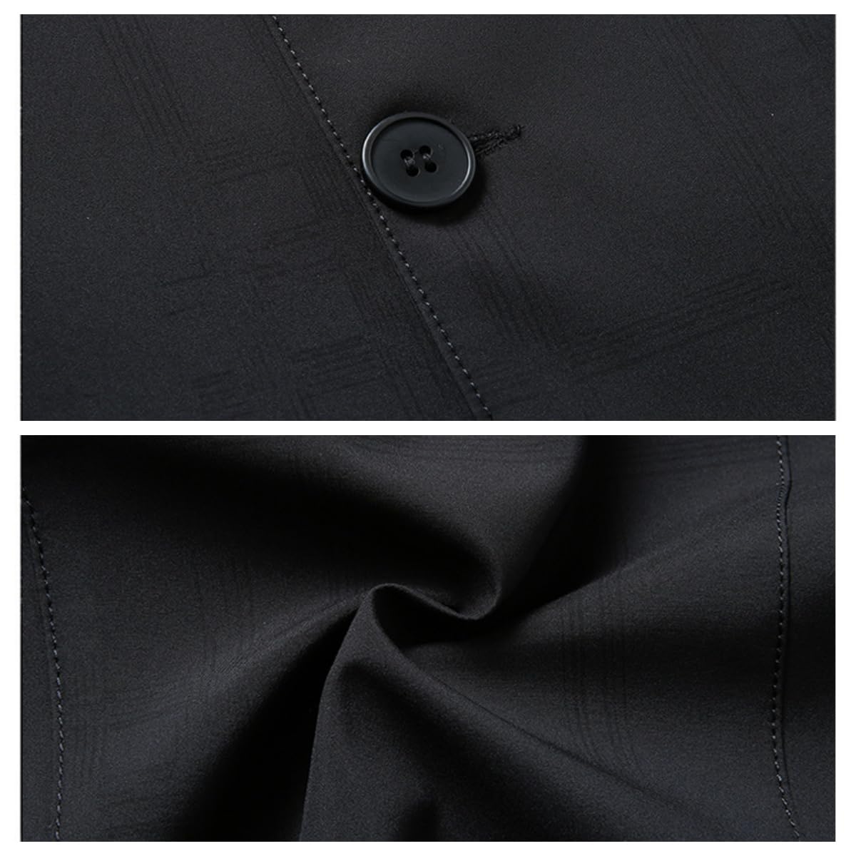 Chaqueta Vestir Hombre,Chaqueta De Traje Informal para Hombre, Talla Grande, Cómoda, Ajustada, Color Liso, Manga Larga, Dos Botones, Ligera, para Boda, Graduación, Esmoquin.