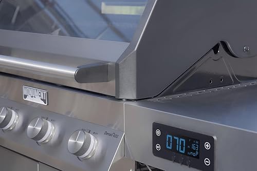 Miniatura 4 de Monument Grills Denali D405 - Parrilla de barbacoa inteligente de gas propano líquido de 4 quemadores de acero inoxidable con placa de cocción (2
