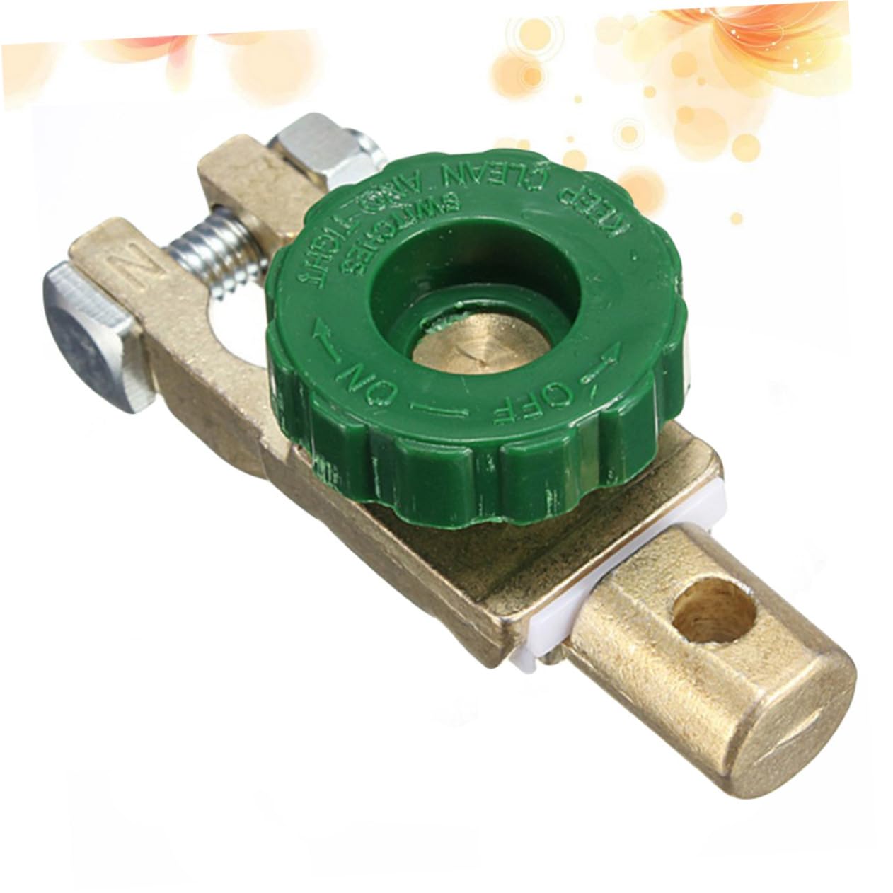 HOLIDYOYO Battery Kill Switch for Car 17mm Battery Isolator Disconnect Without Tools Quick Release Leak Avoidance Anti-Theft Device Size Differences May Exist