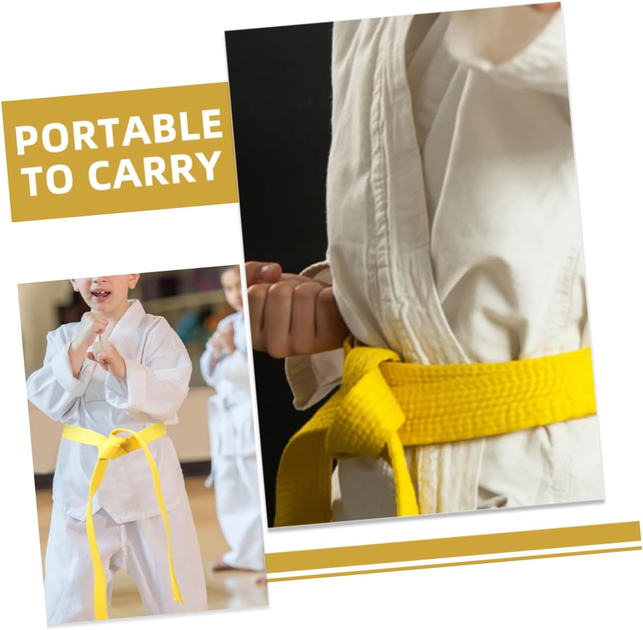 Sosoport Karate Belt for Taekwondo Comfortable Stylish Martial Arts Waistband Versatile Training Belt for Women for