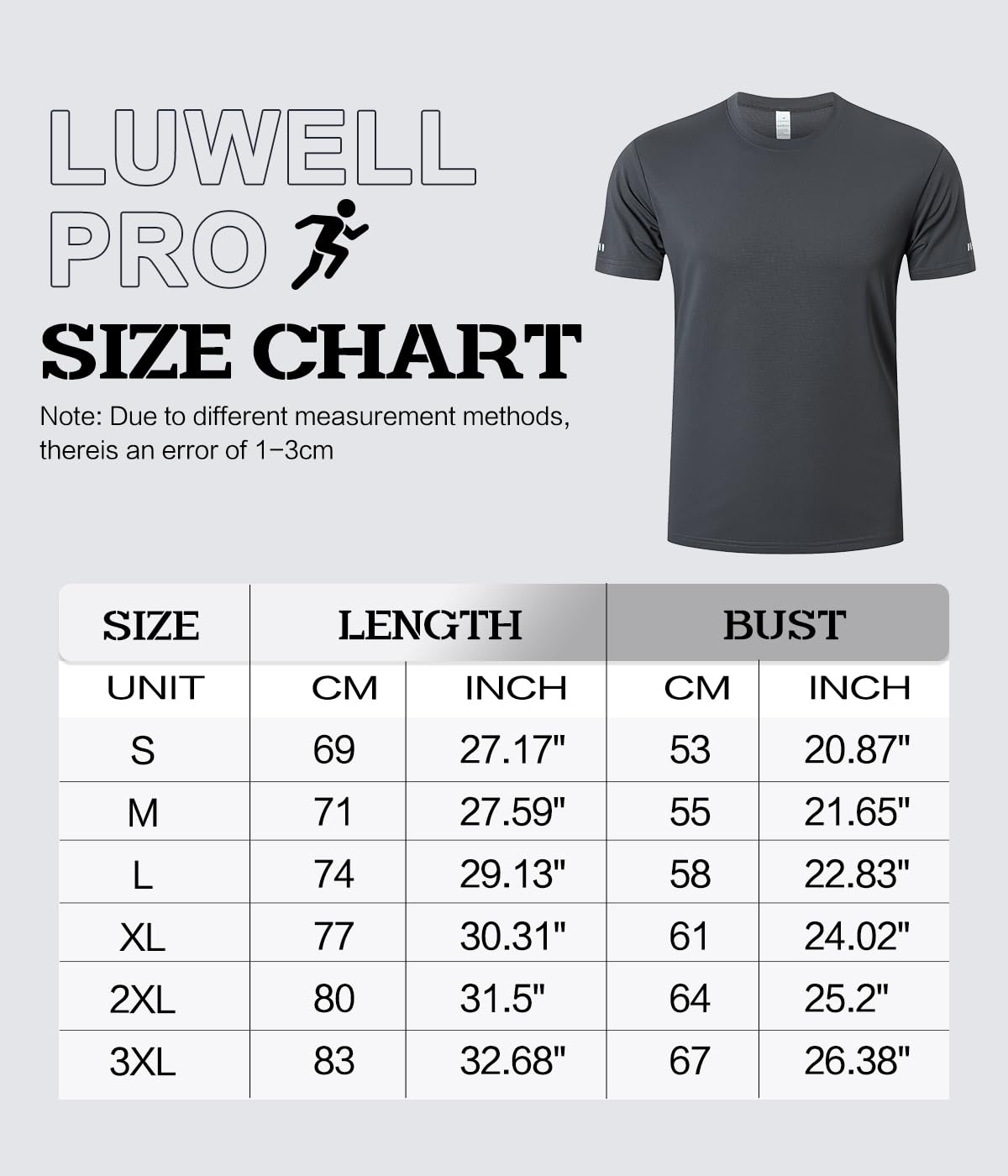 Paquete de 1/5 camisetas deportivas para hombre, ropa de gimnasio, camisetas para correr, de secado rápido, absorben la humedad, transpirables, para entrenamiento