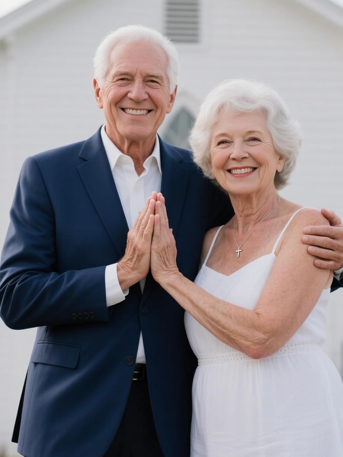 FaithHeart Stainless Steel Small Silver Cross Necklace for Women with Message Card - Non Tarnish Dainty Christian Faith Pendant Necklaces Gifts for Mom Wife, Birthday Jewelry Gift for Her - Image 8