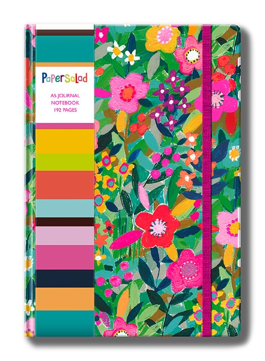 GBCC Paper Salad - Bright Flowers- A5 Journal Notebook - PSS0002