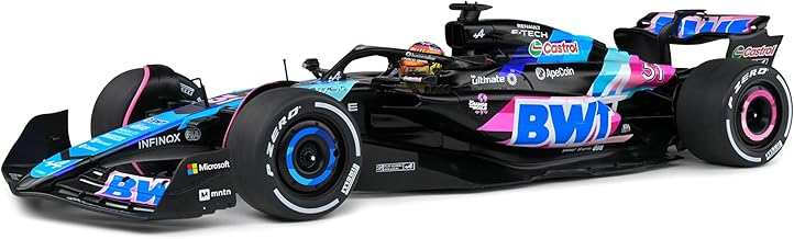 SOLIDO 1:18 Alpine F1 Team A524 Blue E.OCON Miami GP 2024