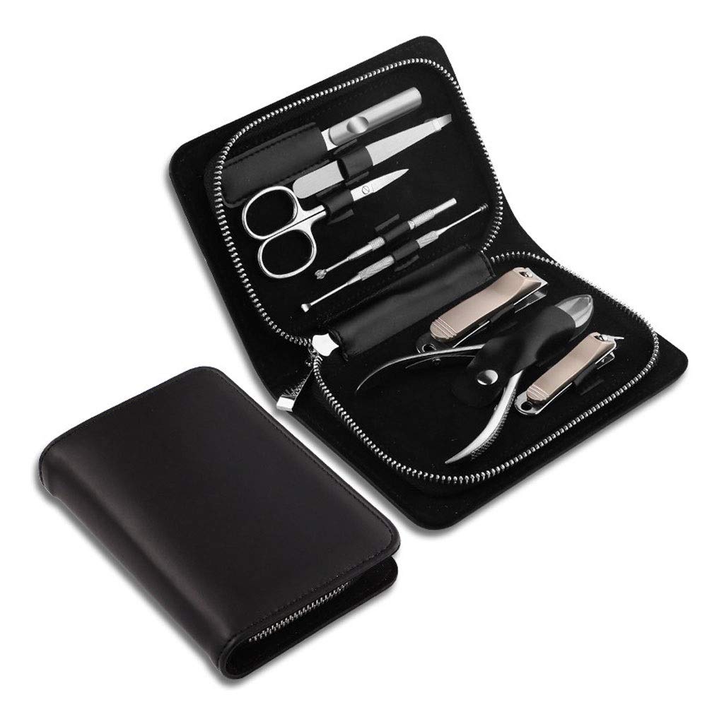 Set per unghie, cura delle unghie, set tagliaunghi Professional Nail Clipper Set - Stainless Steel Manicure and Pedicure Kit for Men and Women