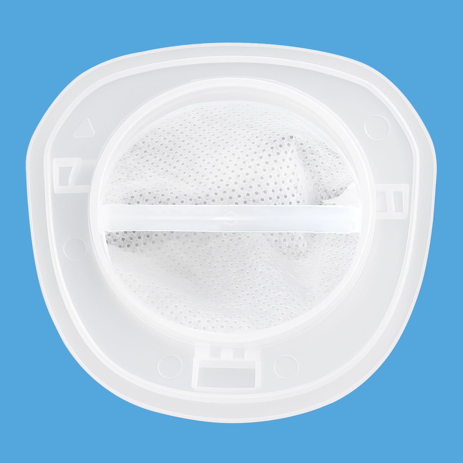 Paquete de 6 filtros de aspiradora de mano de repuesto para Black and Decker Dustbuster QuickClean inalámbrico HNVC215B10, compatibles con aspiradoras de mano modelos HNVCF10 HNVC115 HNVC215 HNVC220