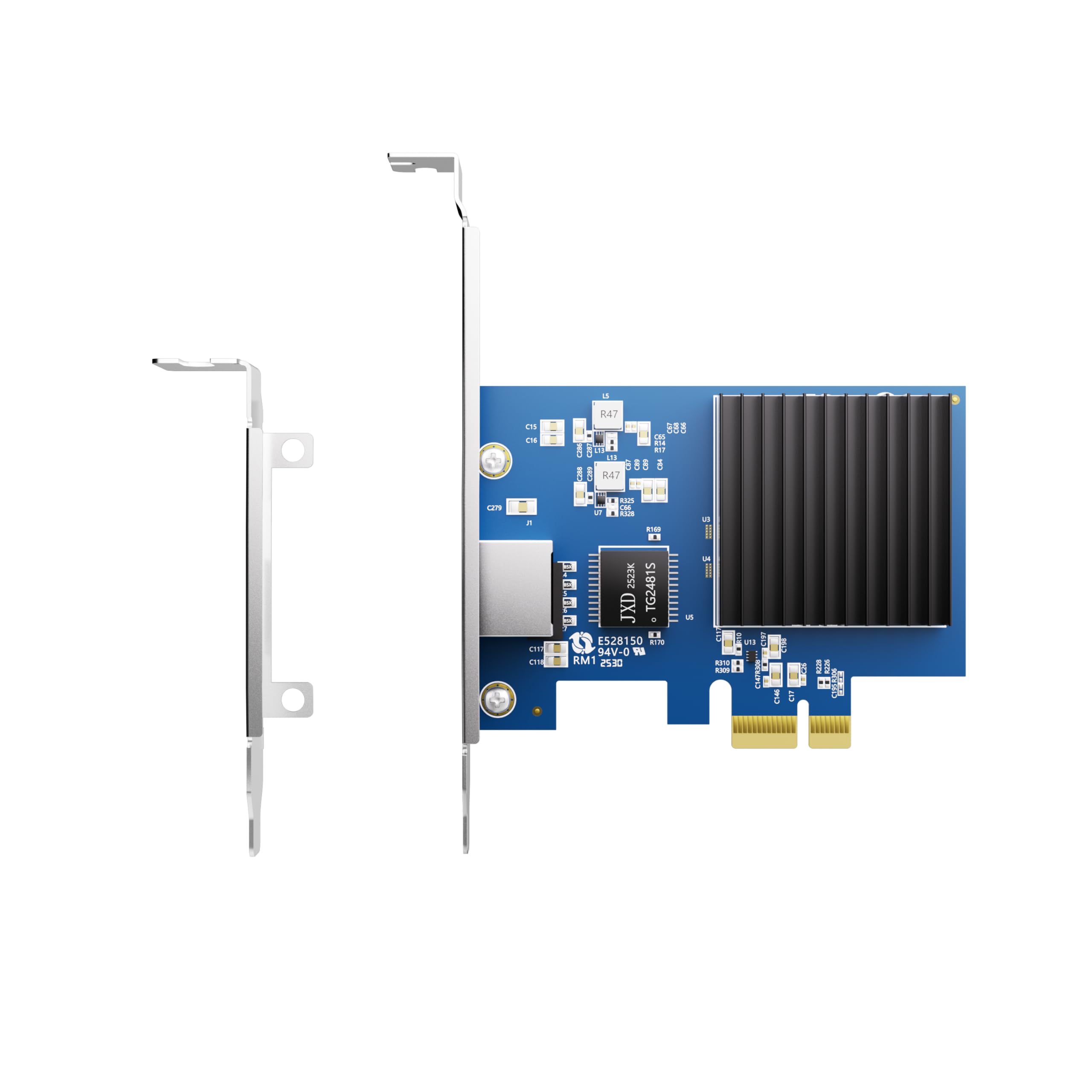 10Gb RJ45 NIC, 10GBASE-T PCIe Network Card with Realtek RTL812 Chip, Single RJ45 Port, PCIe X1, 10G CNA (Converged Network Adapter) with Low Profile for Windows/Windows Server/Linux-image-28