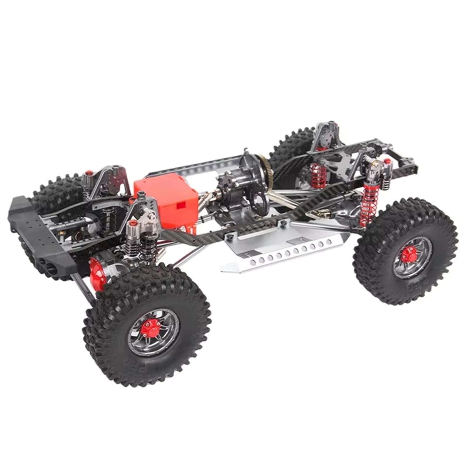 Stoßdämpfer für RC Cars Für TRX4 Für Axial Für SCX10 90046 D90 KM2 Y05 1/10 RC Crawler Auto Piggyback Stoßdämpfer Loch Zu 90 Mm